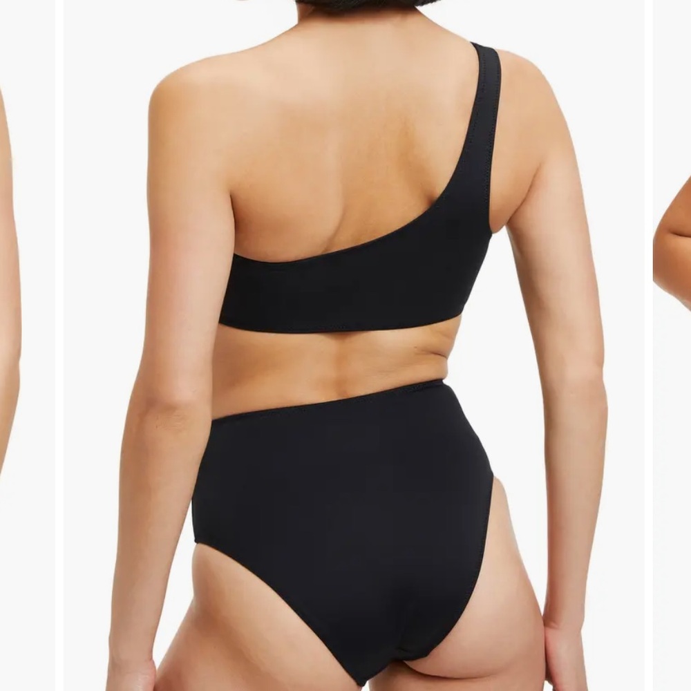 🆕 2pc GOOD AMERICAN Scuba Hot Shoulder Bikini Top & Bottom - Picture 6 of 10